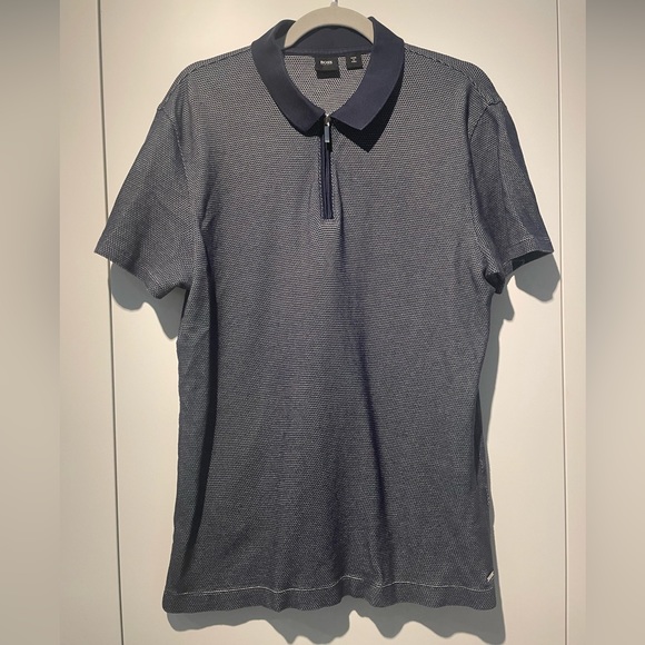 Hugo Boss Other - Hugo Boss Zip-Up Polo Shirt